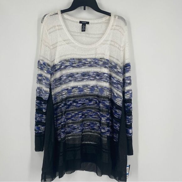 Alfani Women’s Scoop Neck Knit 2 Piece Sweater Size XL - Picture 1 of 5